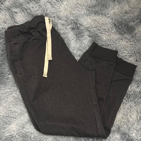 Men -Black Jogger Pants - Picture 1 of 5